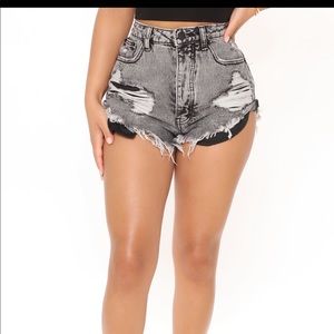 Fashion Nova Jean shorts